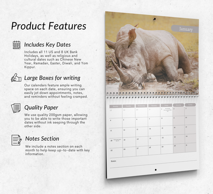 Rhino Calendar 2027