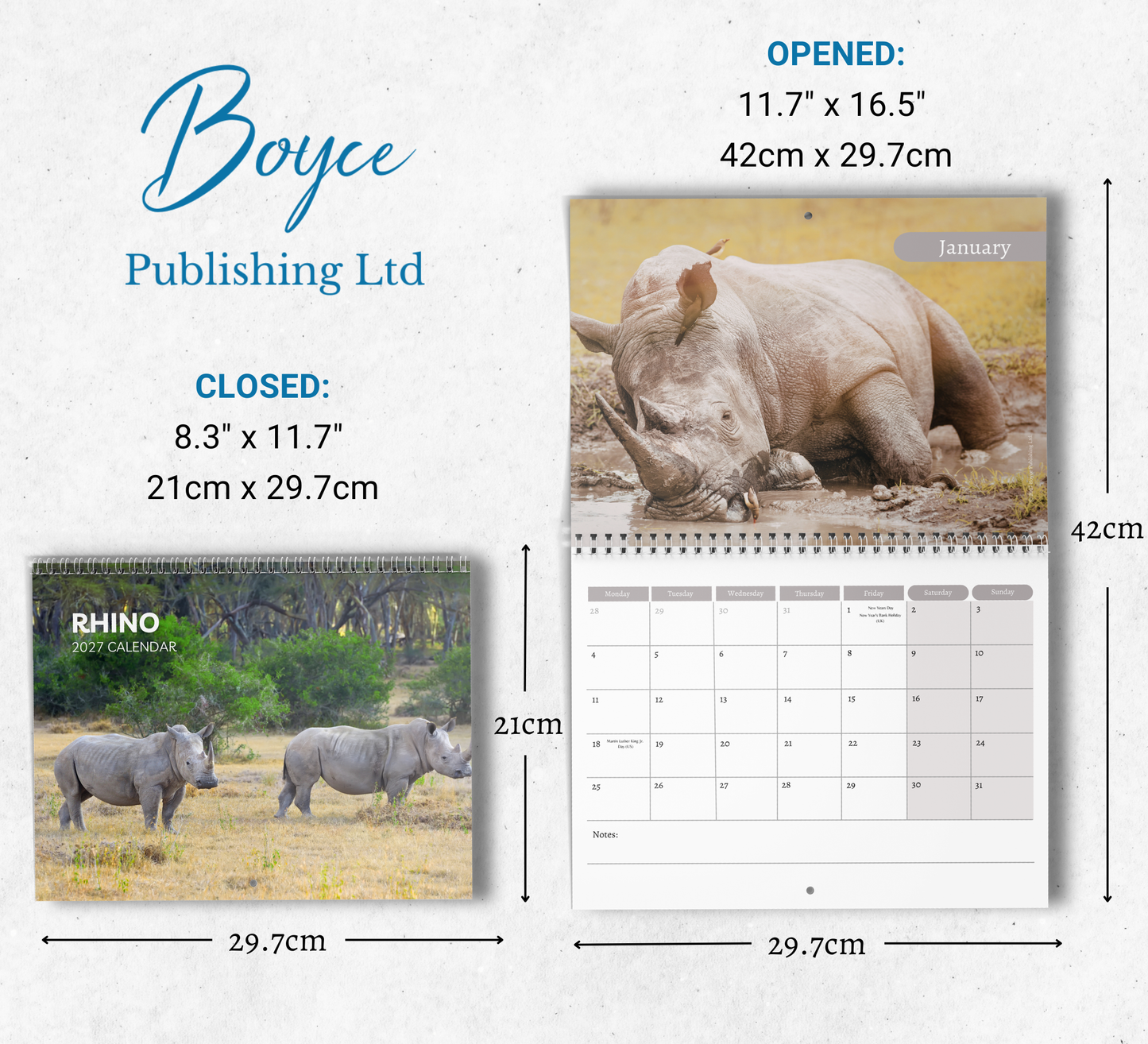 Rhino Calendar 2027