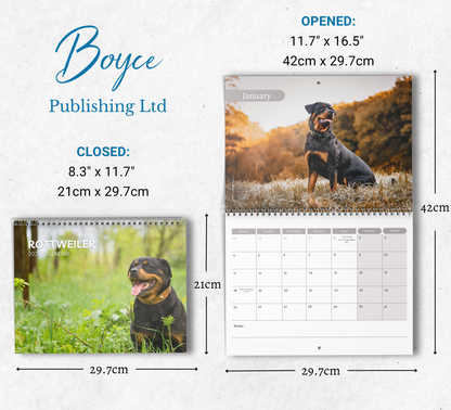 Rottweiler Calendar 2027