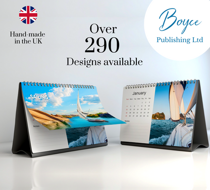 Sailing Desk Calendar 2026-2027