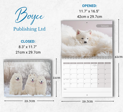 Samoyed Calendar 2027