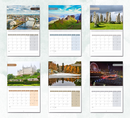 Scotland Calendar 2026