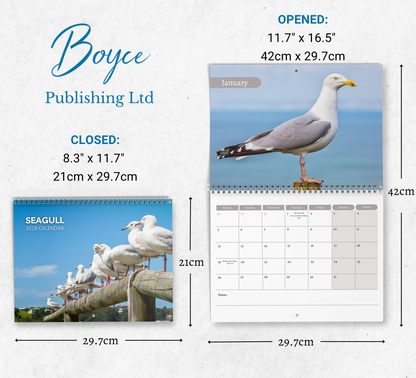 Seagull Calendar 2026