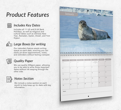 Seal Calendar 2027
