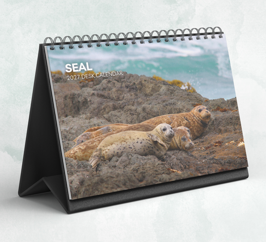 Seal Desk Calendar 2027-2028