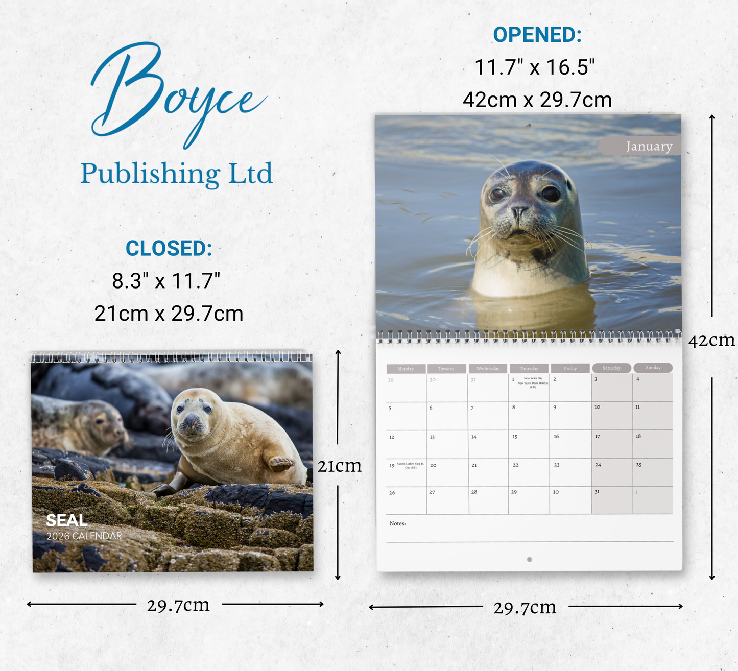 Seal Calendar 2026