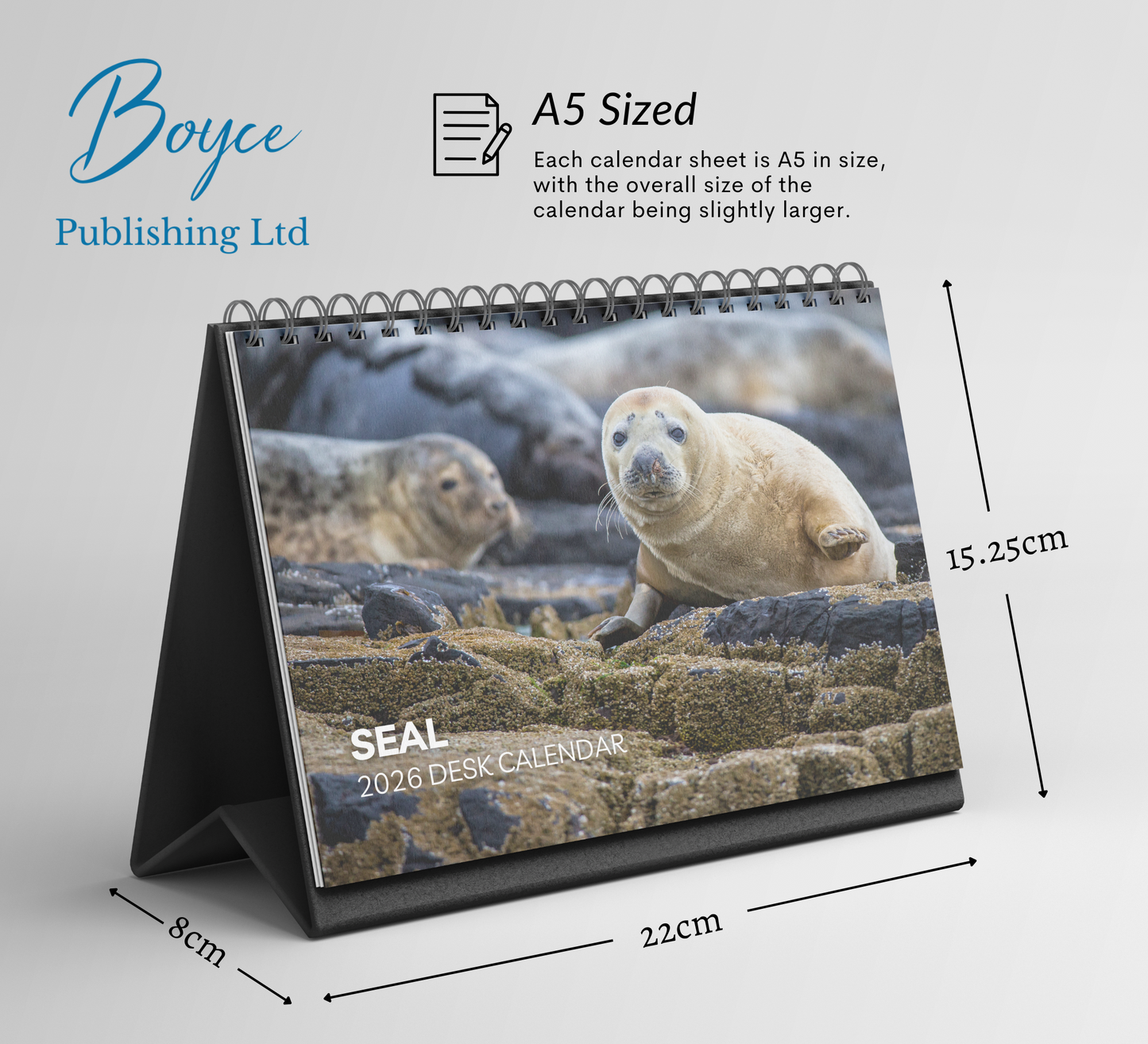 Seal Desk Calendar 2026-2027