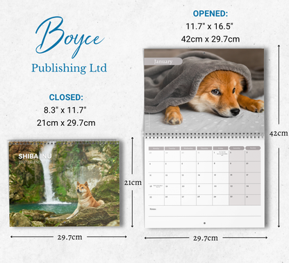 Shiba Inu Calendar 2027