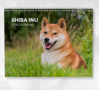 Shiba Inu Calendar 2026