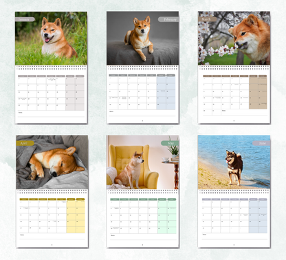 Shiba Inu Calendar 2026