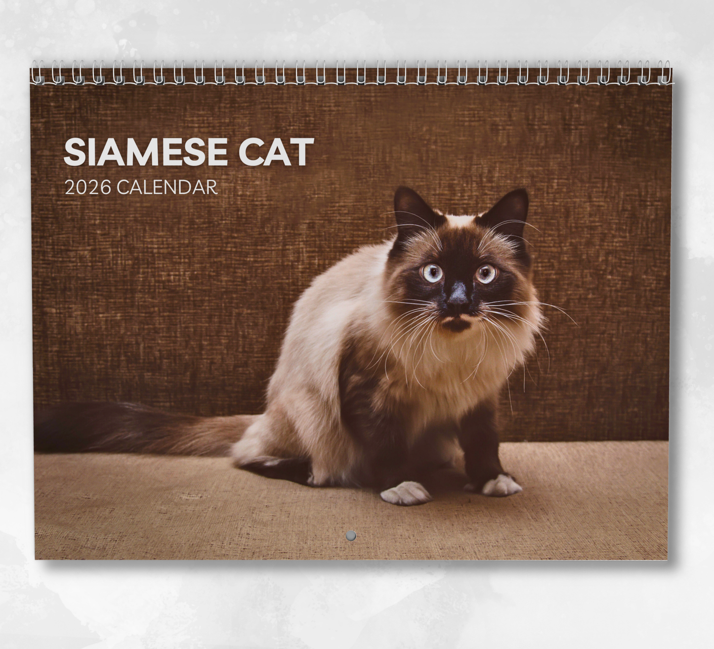 Siamese Cat Calendar 2026