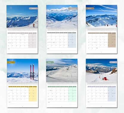 Skiing Calendar 2027