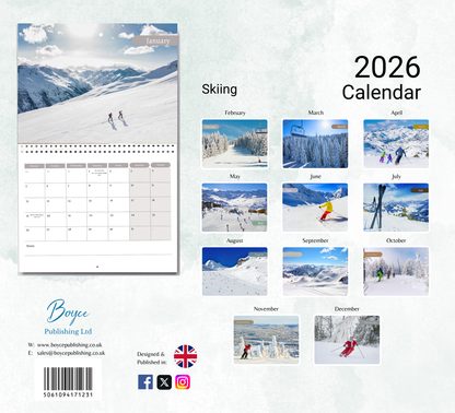 Skiing Calendar 2026