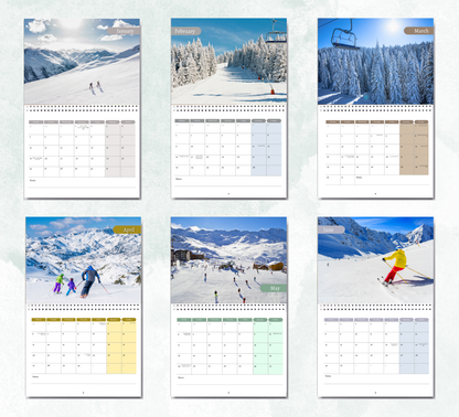 Skiing Calendar 2026