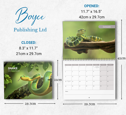 Snake Calendar 2027