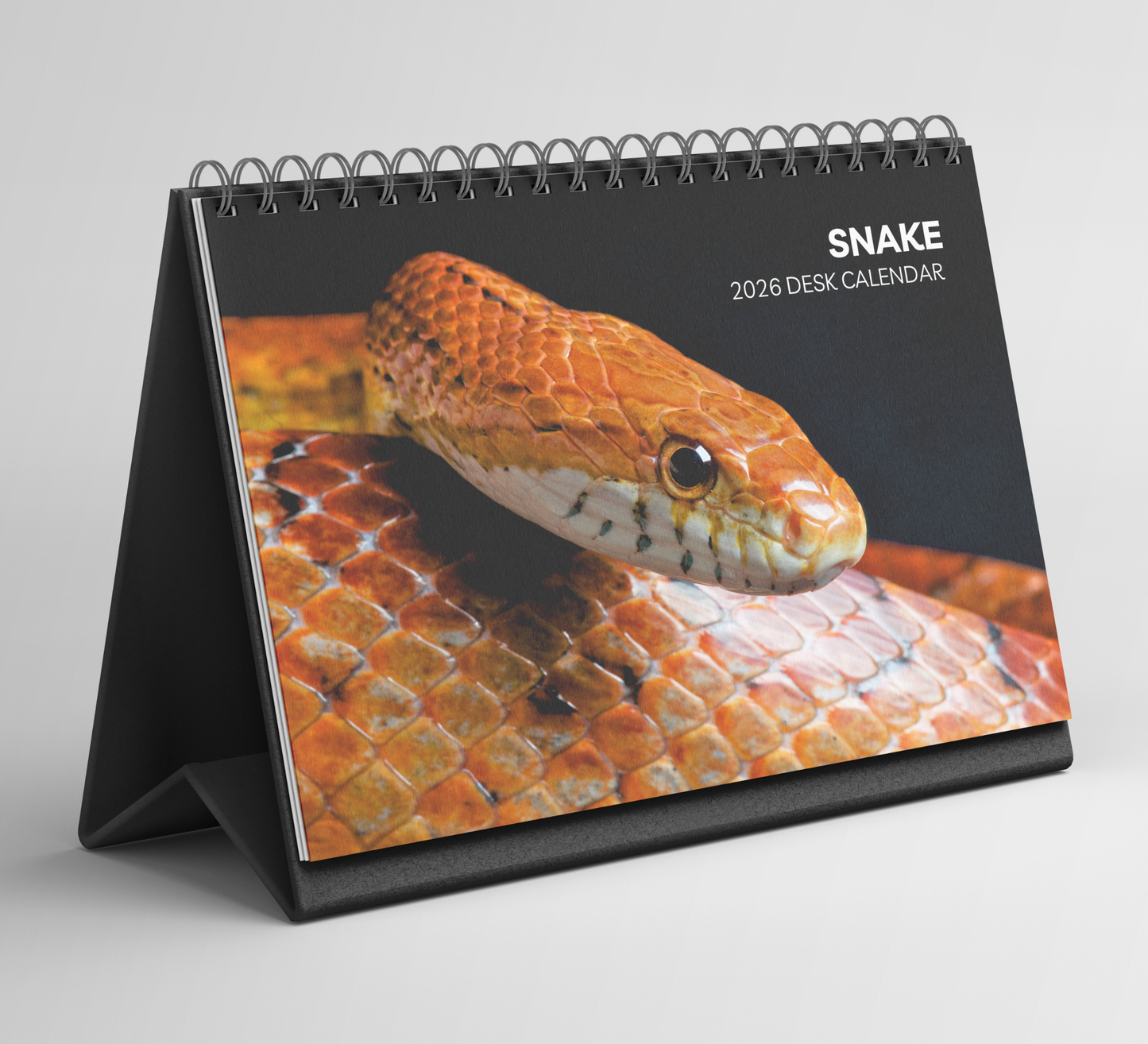 Snake Desk Calendar 2026-2027