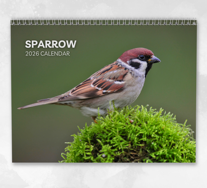 Sparrow Calendar 2026