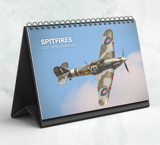 Spitfires Desk Calendar 2027-2028