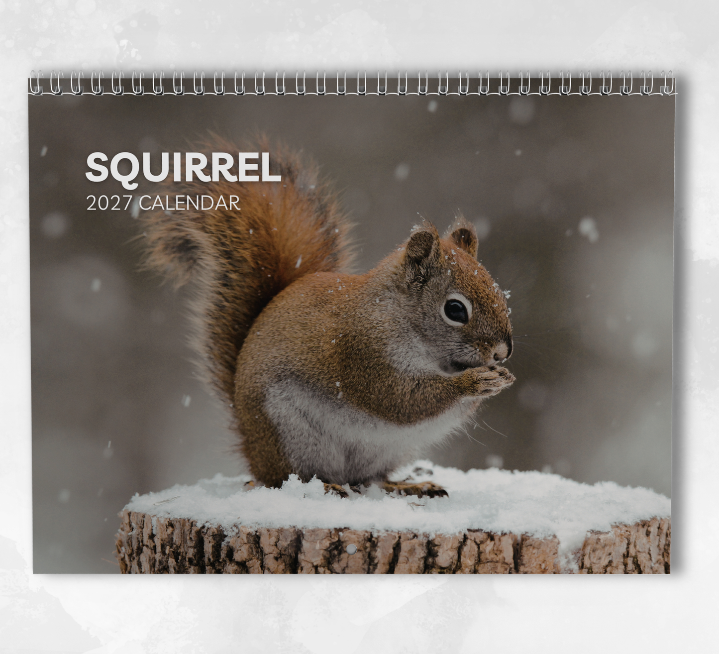 Squirrel Calendar 2027