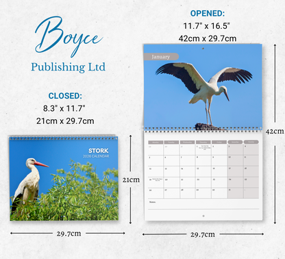 Stork Calendar 2026