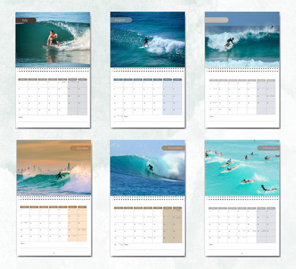 Surfing Calendar 2027