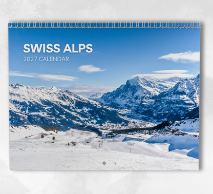 Swiss Alps Calendar 2027
