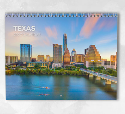 Texas Calendar 2027