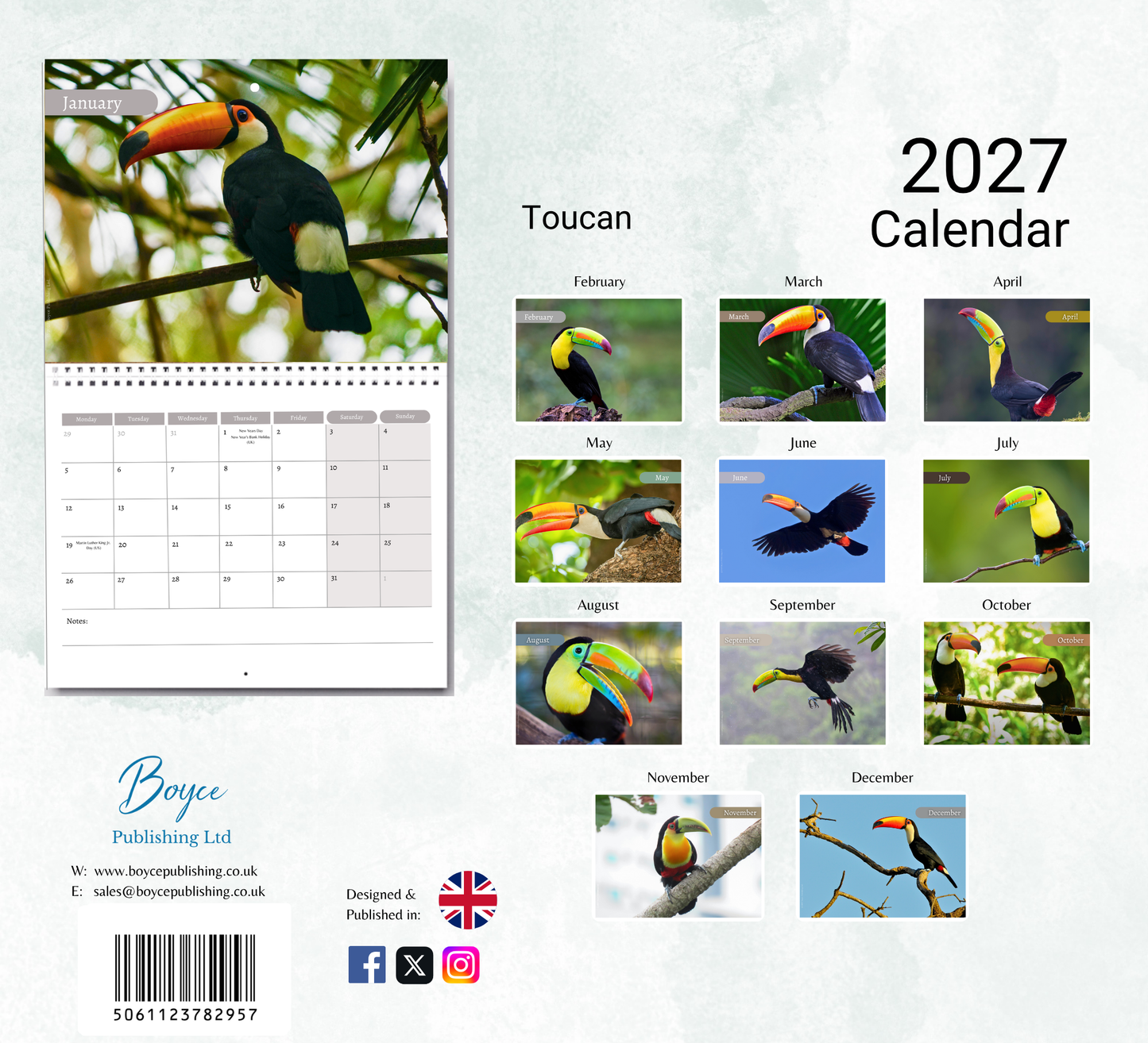Toucan Calendar 2027