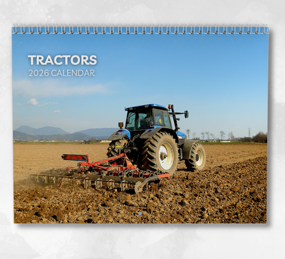 Tractors Calendar 2026