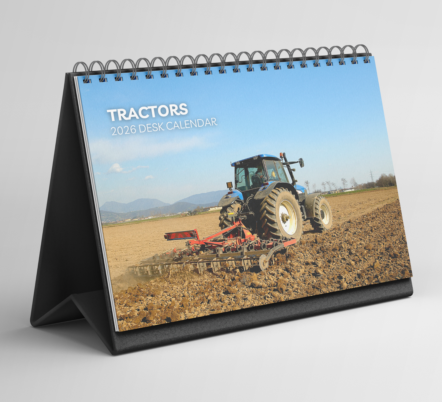 Tractors Desk Calendar 2026-2027