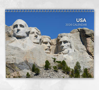 USA Calendar 2026