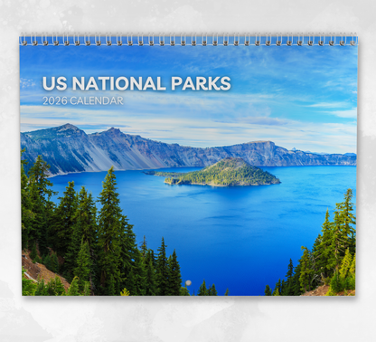 US National Parks Calendar 2026