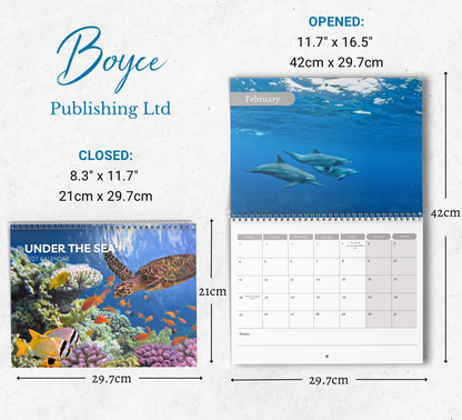 Under the Sea Calendar 2027