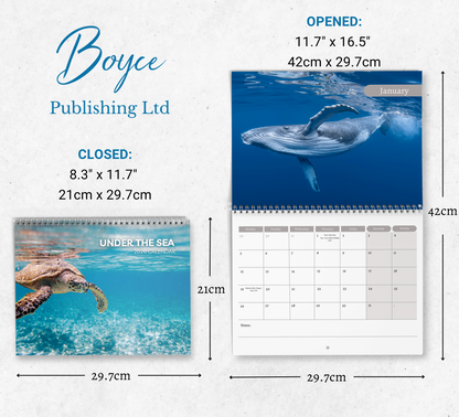 Under the Sea Calendar 2026