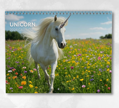 Unicorn Calendar 2026