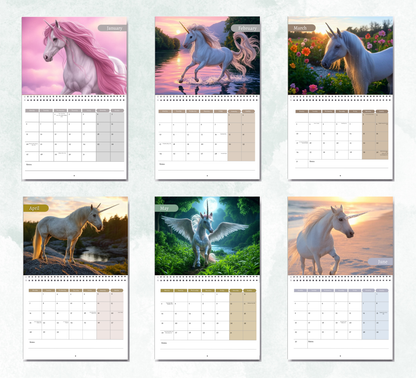 Unicorn Calendar 2026