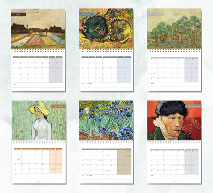 Van Gogh Calendar 2027