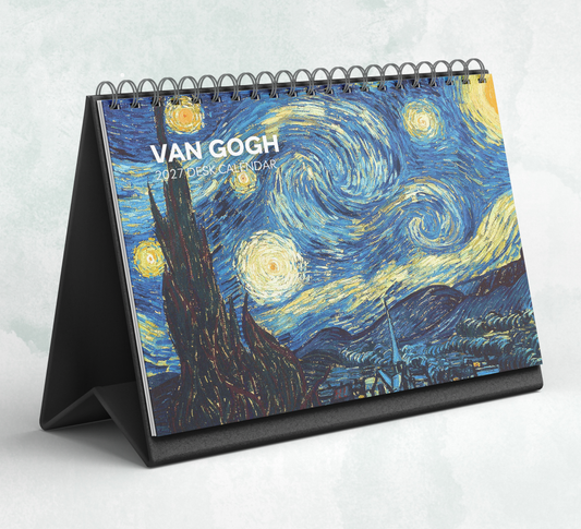 Van Gogh Desk Calendar 2027-2028