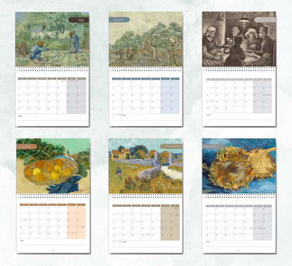 Van Gogh Calendar 2026