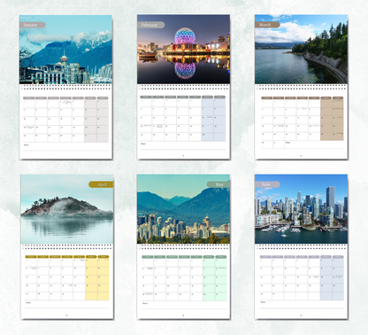 Vancouver Calendar 2027
