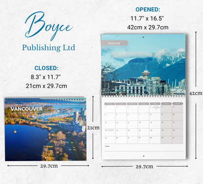 Vancouver Calendar 2027