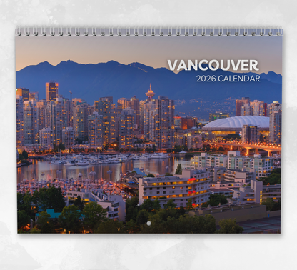 Vancouver Calendar 2026