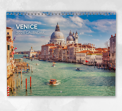 Venice Calendar 2026
