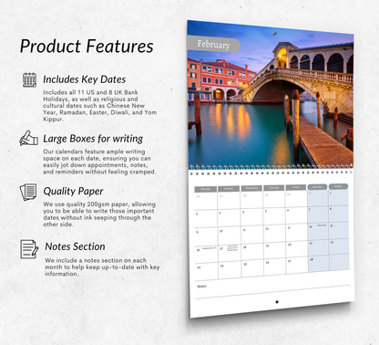 Venice Calendar 2026