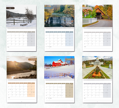 Vermont Calendar 2027