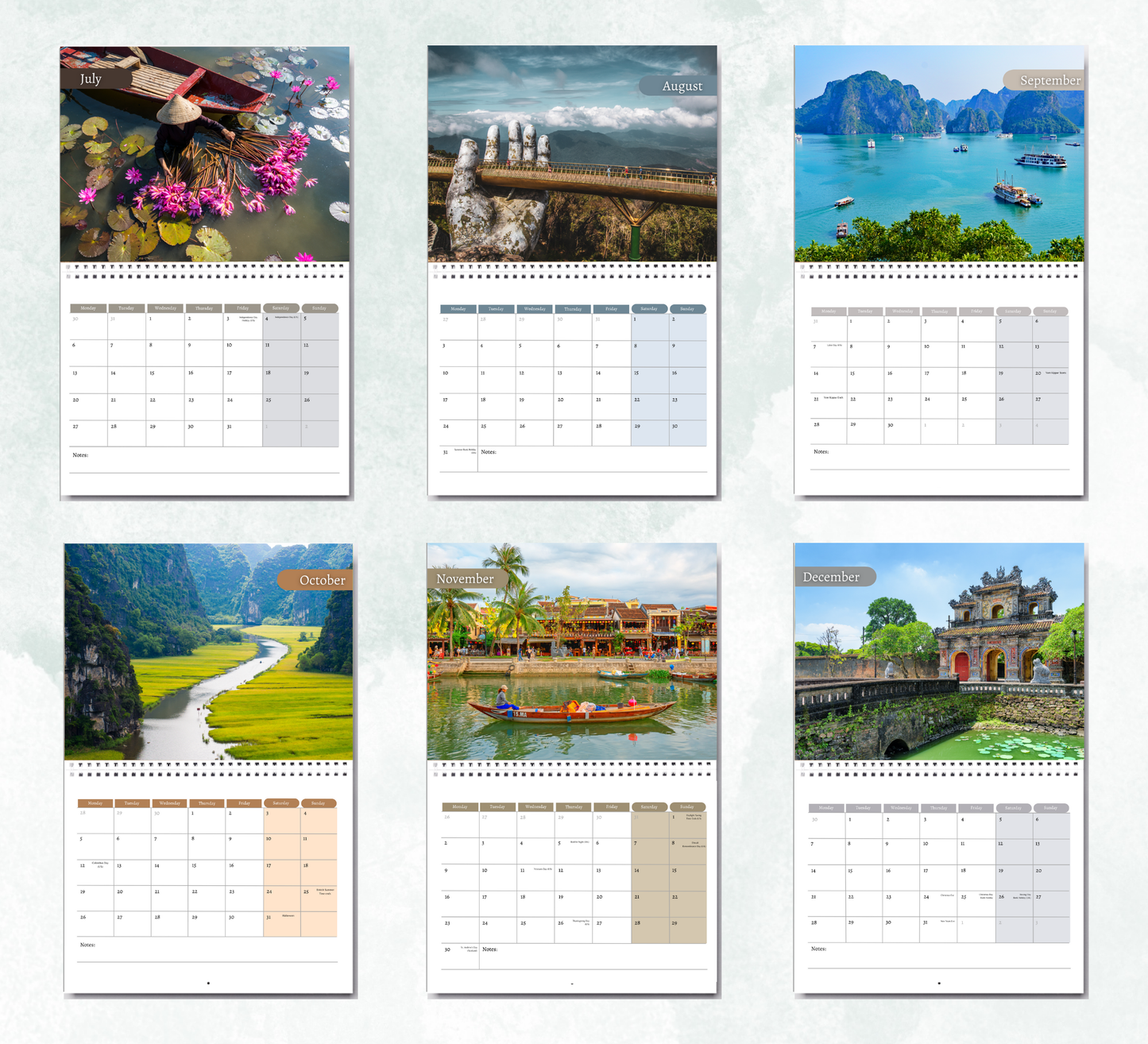 Vietnam Calendar 2026