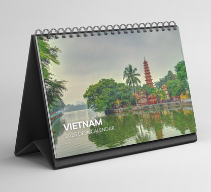 Vietnam Desk Calendar 2026-2027
