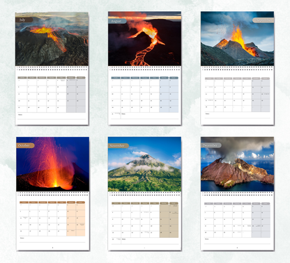 Volcano Calendar 2026