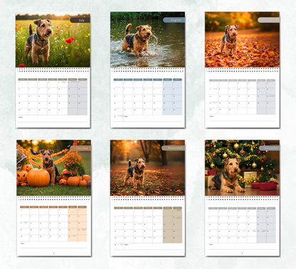 Welsh Terrier Calendar 2026