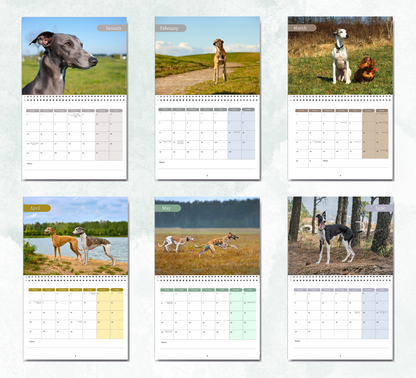 Whippet Calendar 2027